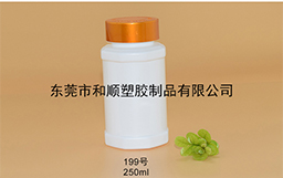 HDPE保健品塑料八角瓶199号250ml